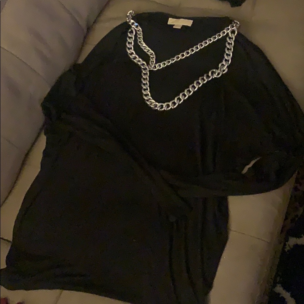 Micheal kors chain blouse
